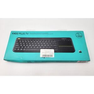 Logitech K400‎ Plus Wireless Touch With Easy Media Control,built in TouchPad